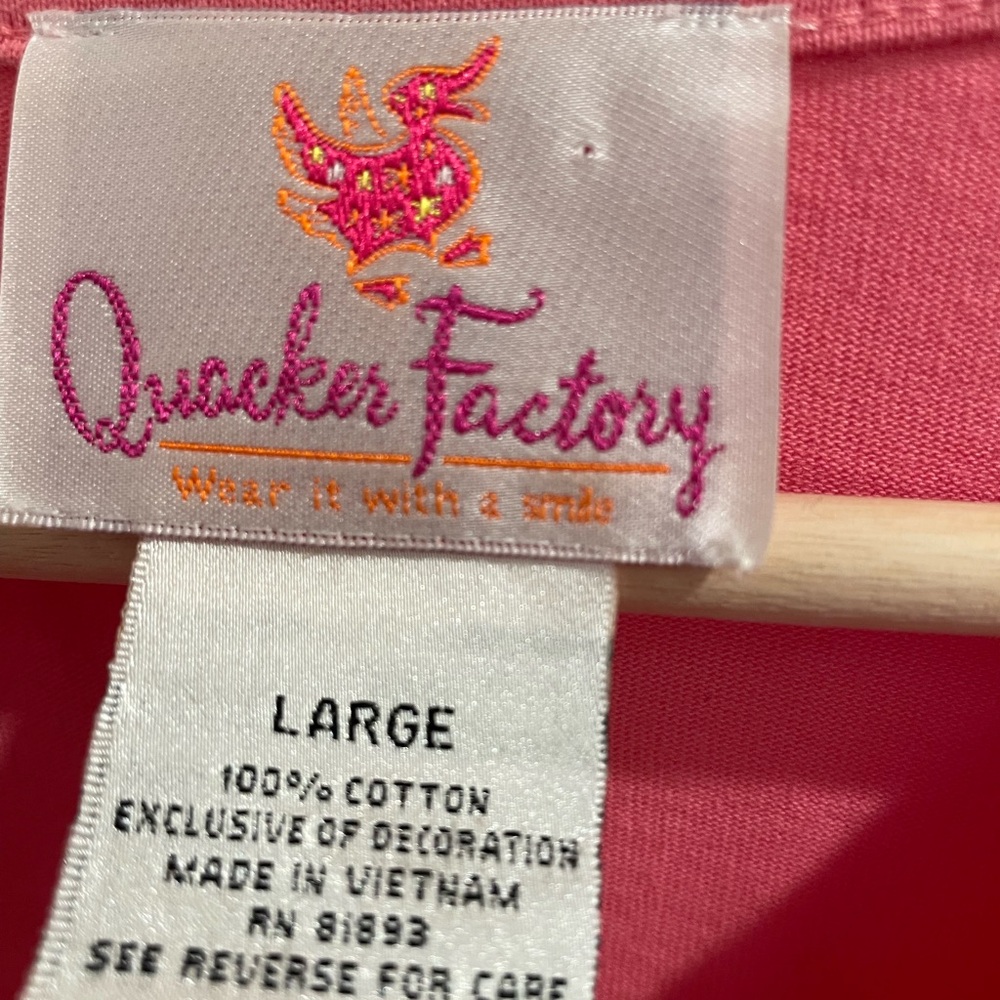 Quacker Factory pretty in pink jacket. - Picture 4 of 5